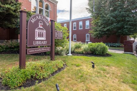 McArthur Library in Biddeford, Maine. By Convinced Photography